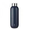 Stelton KEEP COOL Stalowa Butelka do Wody 600 ml / Granatowa Deep Ocean